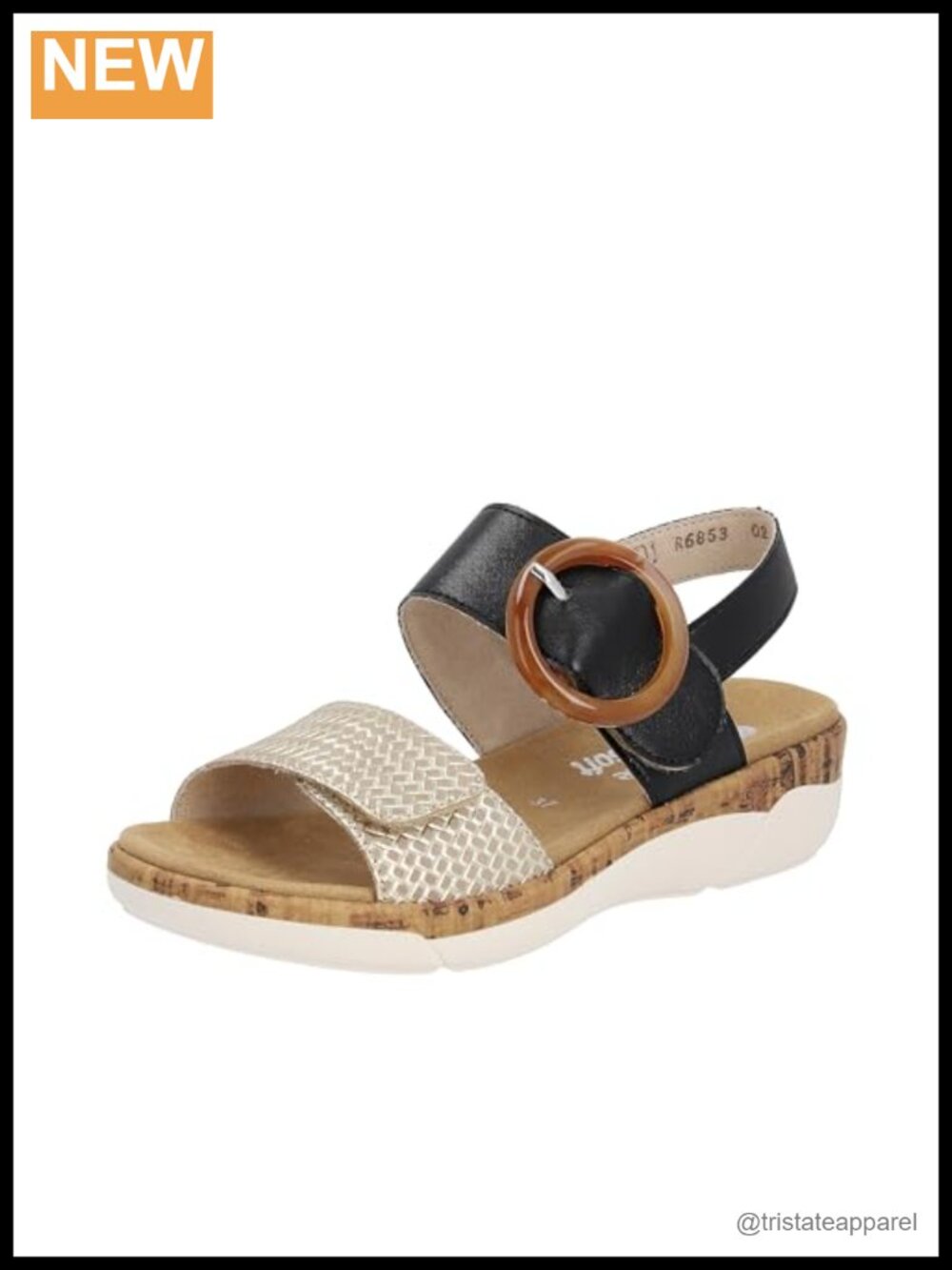 Remonte Jocelyn Womens Sandals Faux Leather Slingback Flat